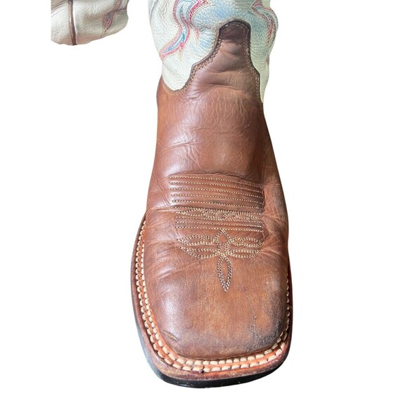 Justin Men’s Western Boots Size 9 EE – BR301 Bent Rail Trainor Camel